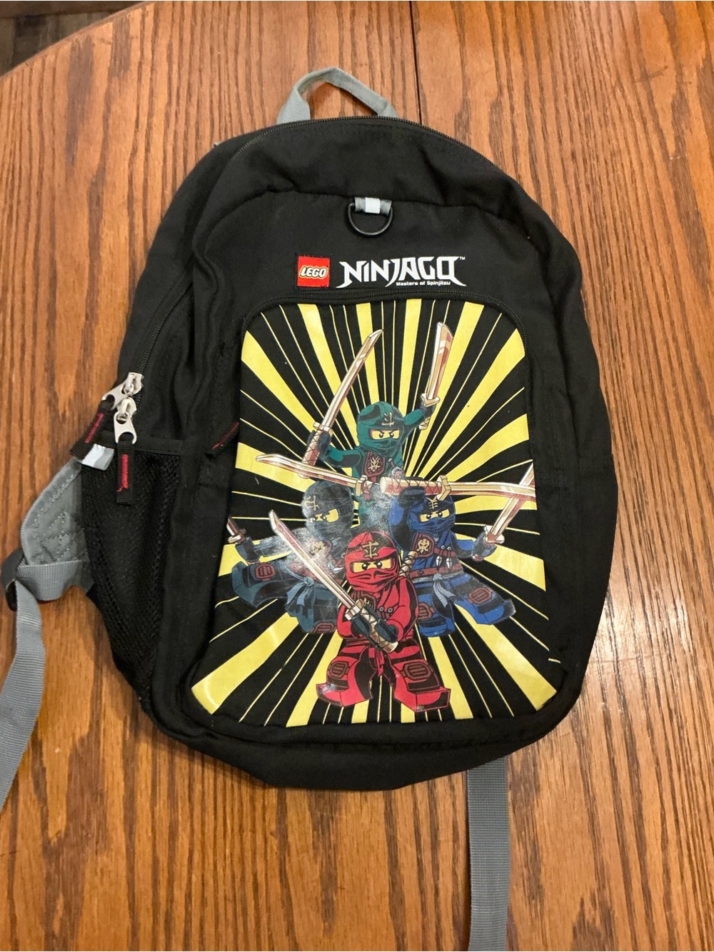 Lego Ninjago Masters Of Spinjitzu Backpack School Bag 2015